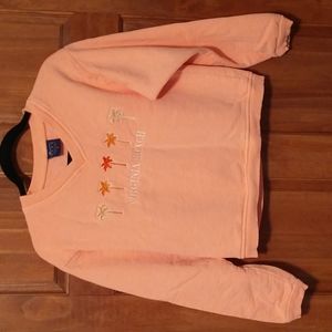 PAWW active wear women's size S long-sleeved cropped sweatshirt